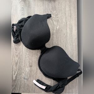 Victoria's Secret Black Women's T-Shirt Underwired Bra 38D